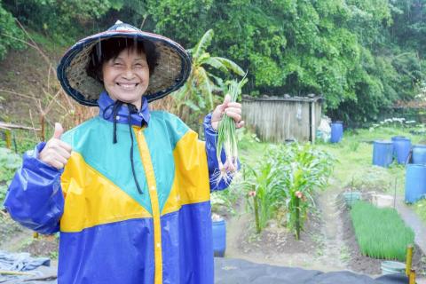 平溪珠蔥媽媽 五分地耕出家的味道