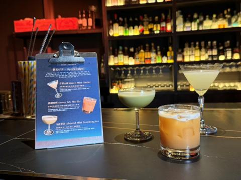 新北好茶攜手Opera酒吧 跨界推出3款聯名茶調酒