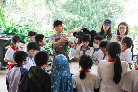 把花季端上餐桌 青農張哲岳推洛神花食農旅行遊淡水